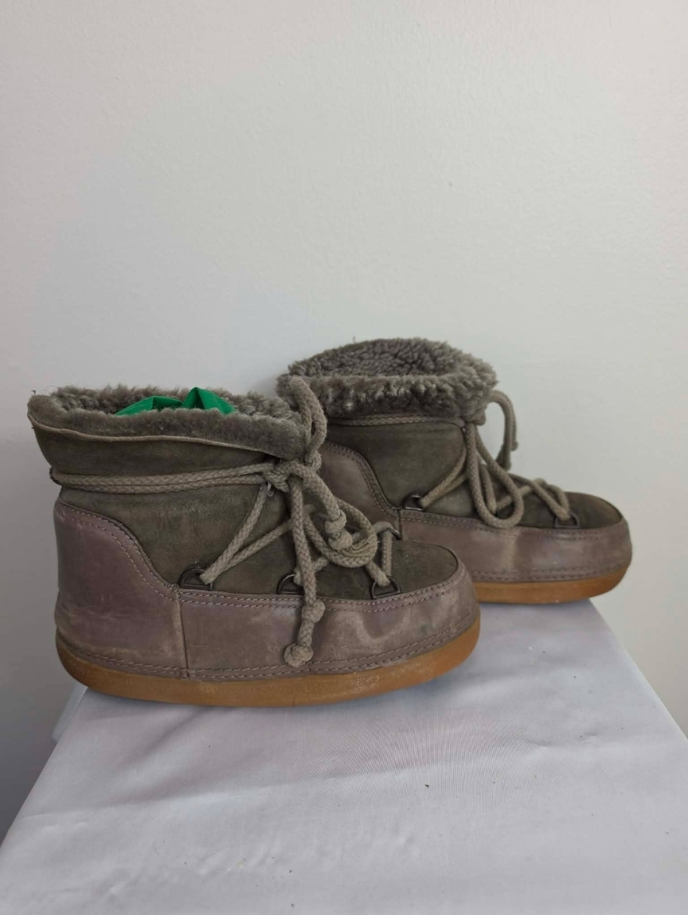 IKKII Tan Winter Boots